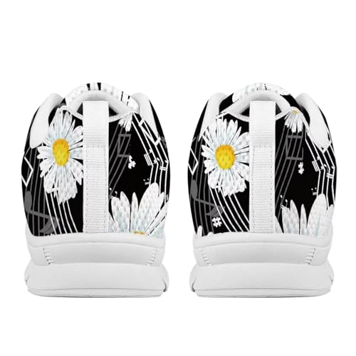 HUGS IDEA Cats Printed Women's Cute Casual Running Sneakers Tennis Shoes4