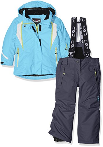 CMP 3W05265 Set da sci per ragazza (giacca e pantalone), Turchese...