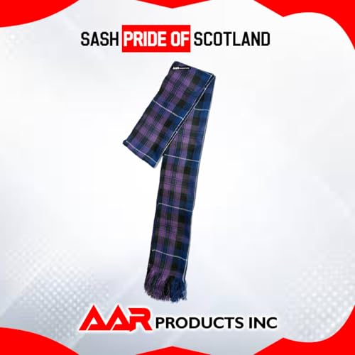 Image of AAR Womens Tartan Clan Sashes Ladies Brooch Scottish Highland - 90 x 10.5 Inches