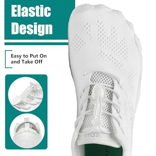 Image of SAGUARO Womens Mens Barefoot Shoes Minimalist Trail Runner Wide Toe Box Zero Drop Outdoor Cross Training Shoe