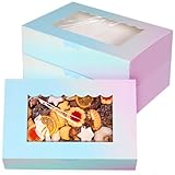 AWCIGG Caja de Repostería de 20 Piezas, Regalo con Ventana Transparente,...