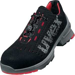 Uvex – Uvex 1 gelochter Halbschuh,Sicherheitsschuhe S1 SRC, Arbeits