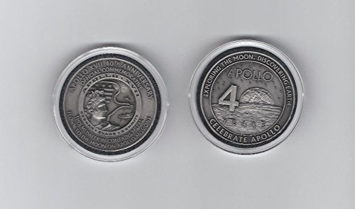 Apollo 17 40th Anniversary Medallion Contains Metal Flown to the Moon on Apollo Missions Nasa