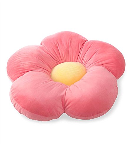 HearthSongÂ Fluffy Flower Pillow - 40'' diam., in Pink