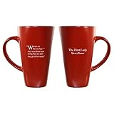 Nancy Reagan Mug with Quote - 'Women are like tea bags - They never know how strong they are until they get in hot water.' - Exclusive to the Reagan Library