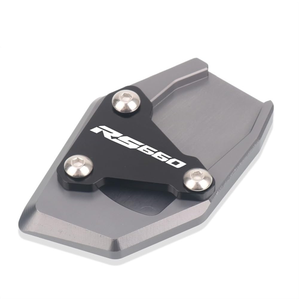 Patin D'extension Béquille Pour Aprilia RS660 (2020-2023) - Aluminium CNC, élargit La Surface D'appui - Évite L'enfoncement Sur Sol Mou