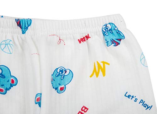 Image of Dowin Cotton Rich Front Open Baby Night Suit
