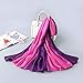 Produktbild JYXQC-Wrap Schal Seide Mode Lace Wild Sonnencreme Schal Strandtuch Heißer Damen Rot Schwarz Weiß,Purple