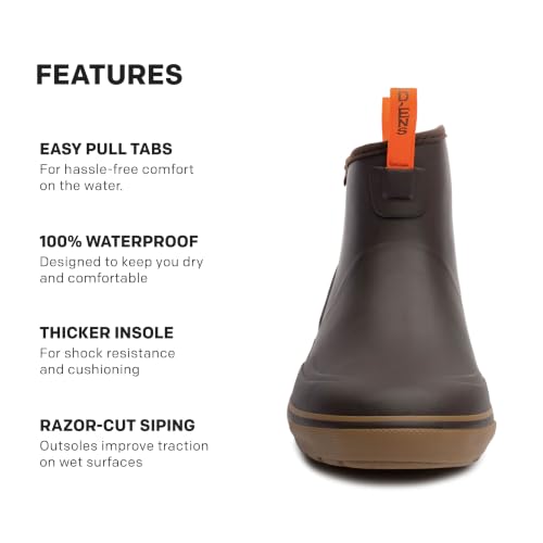 Image of Grundens Men's Deck-Boss Ankle Boot - Waterproof