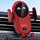 Intelligentes Auto-Drahtlos-Ladegerät Handyhalter, 2024 Gumaxx Phone Holder, Handyhalterung Auto mit Ladefunktion, 360° Drehbar Handyhalterung, Schnell Aufladende Kabelloses Autoladegerät