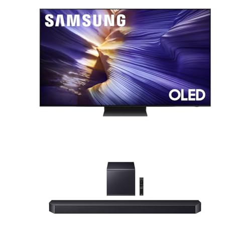 Image of Samsung 83-Inch Class OLED S90F 4K Smart TV (2025 Model) NQ4 AI Gen3 Processor, 4K AI Upscaling Pro + Samsung Q-Series Soundbar HW-Q900F 7.1.2 ch Subwoofer (2025 Model)