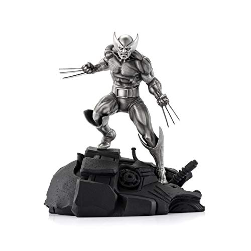 Royal Selangor Hand Finished Marvel Collection Pewter Limited Edition Wolverine Victorious Statue Gift #TOP1
