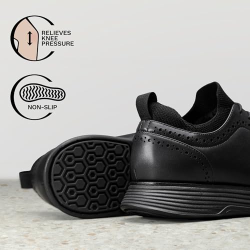 Bruno Marc Men's MaxFlex Dress Sneakers Oxfords Casual Wingtip Brogue Shoes4