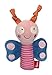 Produktbild SIGIKID 42602 Greifling Schmetterling mit Spiegel Red Stars Mädchen Babyspielzeug empfohlen ab 3 Monaten rosa/blau