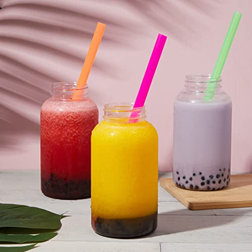Pajillas Juvale para Smoothies multicolor, 100 unidades, 25.4 cm miniatura 2