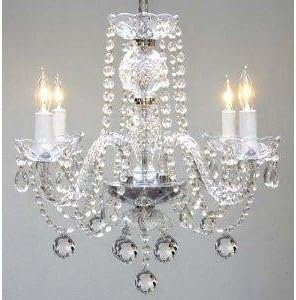 Gallery Lighting Murano Venetian Style All Crystal Chandelier H17 x W17