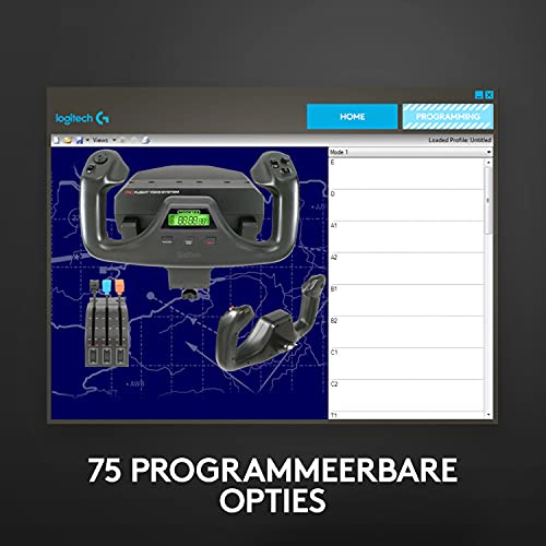 Logitech G Saitek PRO Flight Yoke System - Zwart - Image 8