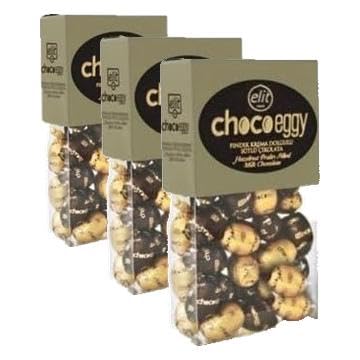 Elit Choco Eggy Sütlü Çikolata 200 g (3 paketi)