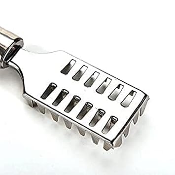 Kitchen Fish Skin Remover, Scraper, Knife, Peeler, Stainless Steel Sawtooth Fish Cleaning Brush Machine