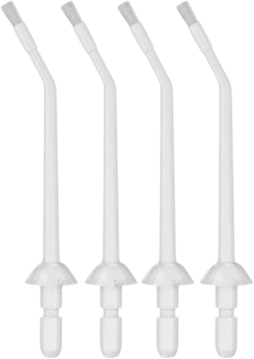 B. WEISS Replacement Tips for Water Flosser for Teeth Cleaning Dentist Recommended Braces Care Cordless Portable Rechargeable Oral Irrigator 4 Modes 6 Tips IPX7