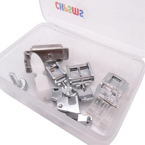 Set de pies prensatelas para cremallera compatible con Singer KP-19346 miniatura 5