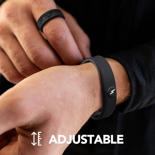 King Will Pulsera Ajustable de Silicona para Hombre miniatura 3