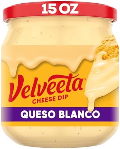 Velveeta Cheese Dip, 1 Jar Queso Blanco, 15 oz