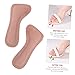 LALAFINA 1pair Absorbing High Heel Insoles Leather Shoe Cushions for Women Daily Use Breathable Comfortable Foot Support Reduces Pressure Easy to Use