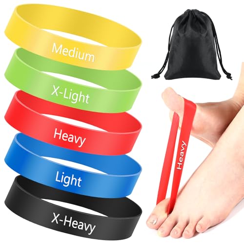 WinnerWhy 5-Piece Toe Stretcher Band Set