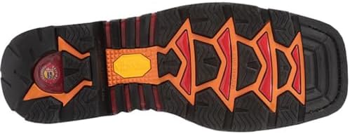 Justin Men's Tanker Western Work Boot Steel Toe Timber 15 D(M) US | Image 6
