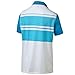 PUMA GOLF 2016 Men's Pattern Block Polo, Atomic Blue, Small