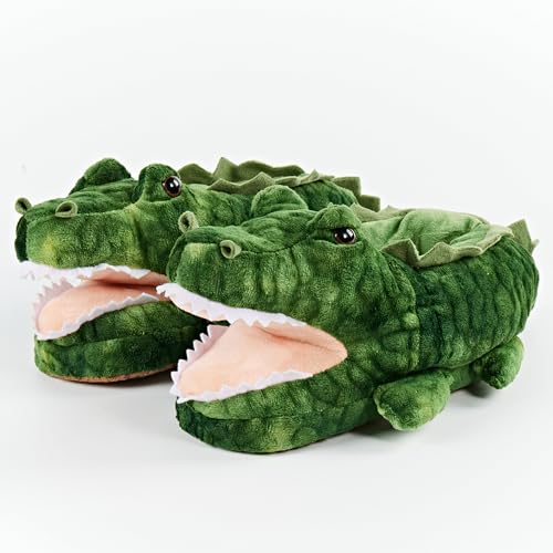 Image of Kids Animal Slippers, Soft Fuzzy Cozy House Shoes