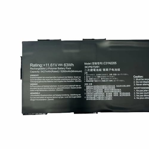 Batterie ordinateur portable C31N2205 compatible ExpertBook B3
