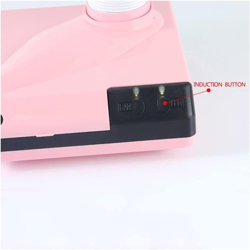 Dental Lab Grinding Vacuum Cleaner Equipment Dust Suction Machine for Polishing Workbench Dust Collector and Dental Laboratory 60W,Pink
