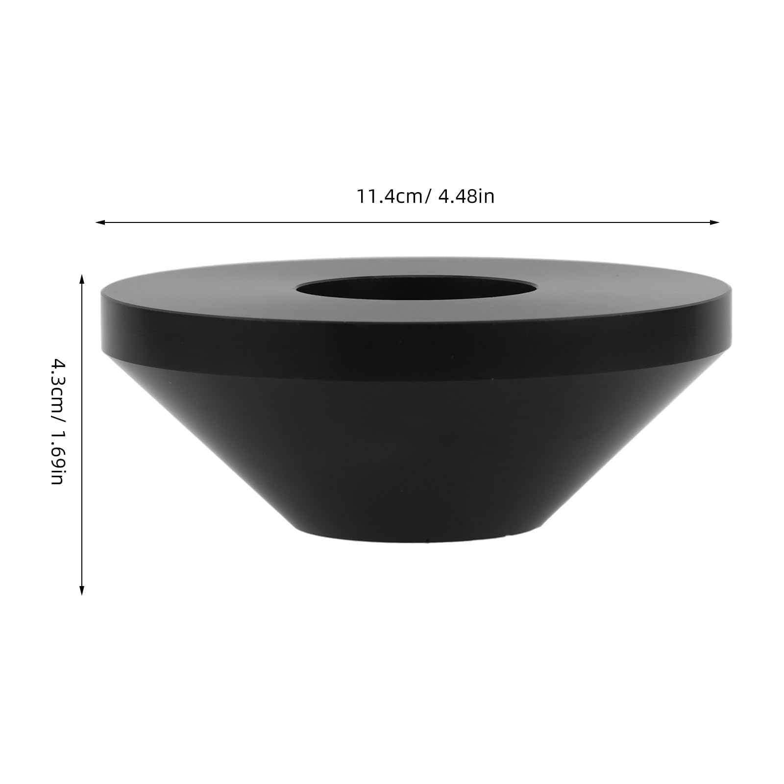 ibasenice Cono Centrador de Aleación de Aluminio para Equilibradora de Neumáticos Manual, Herramienta de Montaje para Camiones y Vehículos Grandes Apertura de 4.4 Cm