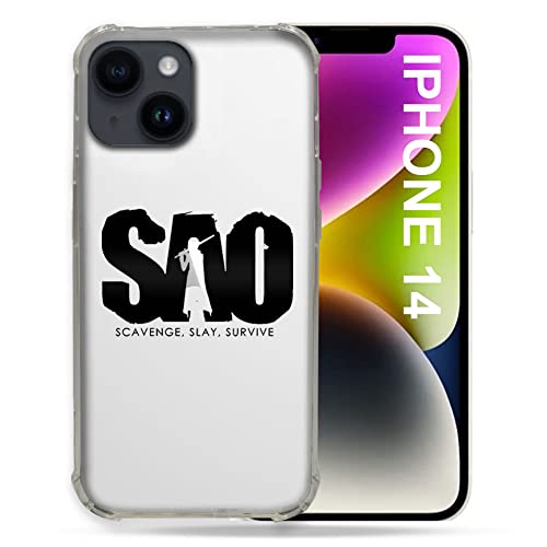 Coque iPhone 14 SAO ultra fine et transparente signée Cokitec