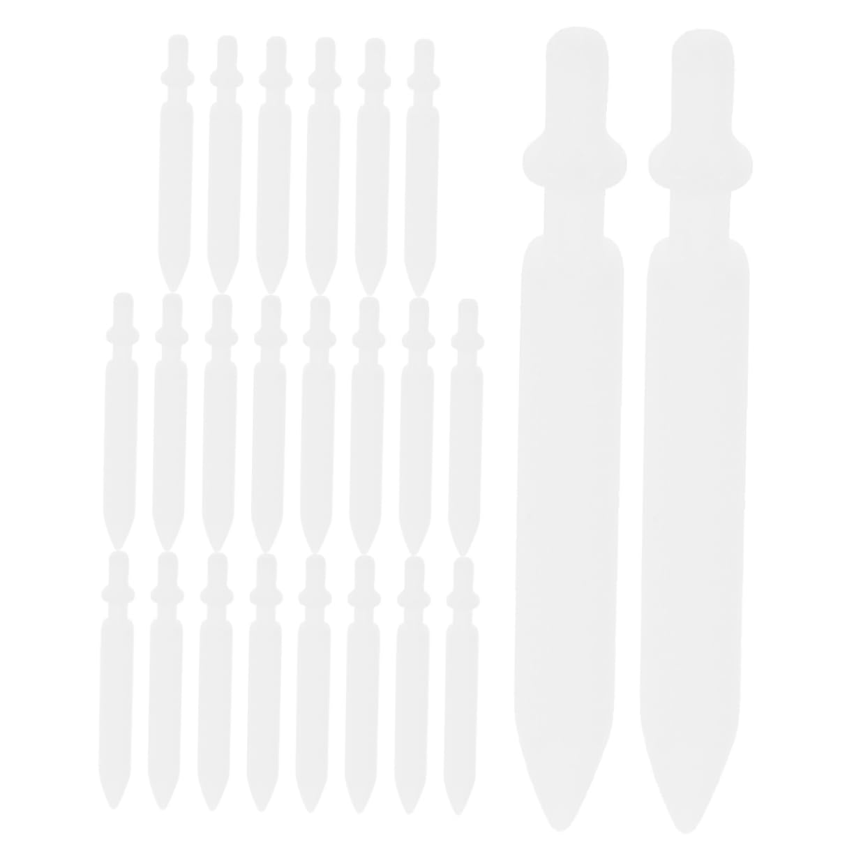 NUOBESTY 24pcs Nylon Replacement Tips for Paint Pens Fine Tip Nibs for Acrylic Marker Pens Easy Swaps for Endless Creativity