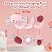 TSYAN Car Seat Toys for Babies 0-6 Months Boy,Baby Spiral Hanging Plush Activity Toys Thank You Gifts for Newborn 0 3 6 9 12 Months Baby Boys Girls