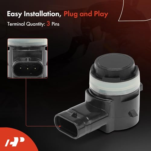 Image of A-Premium 4-PC Front Outer Reverse Backup Parking Assist Sensor Compatible with Mercedes-Benz Models - C300, C350e, C43 AMG, C450, C63 AMG, C63 AMG S, E250, E300, E350, E400, E43, E450, E53, Sprinter