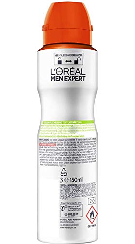 L'Oreal Paris Men Expert Deo Spray, 150 ml, 6 stuks - Image 3