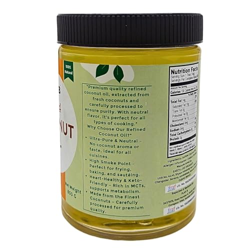 Image of Plan B Refined Coconut Oil - Pure & Premium | Pack Of 2 (850 g each)
