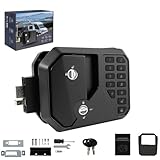 TIPHOPE RV Keyless Entry Door Lock,20M/65FT Remote Control RV Door Locks with Backlit Keypad,Weatherproof Zinc Alloy Camper Door Lock Replacement for Trailer Bus Yacht