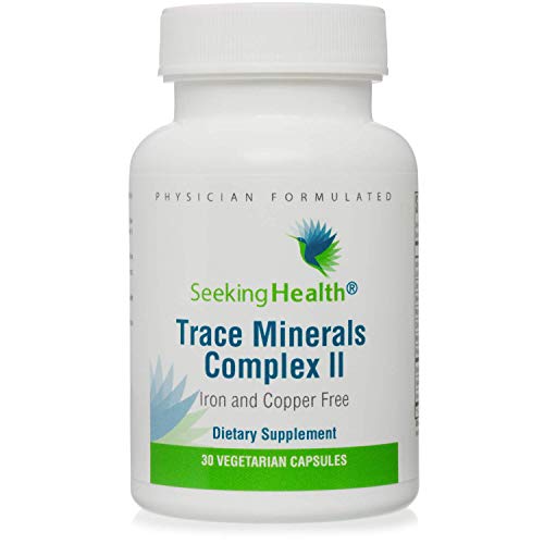 Trace Mineral Complex II Iron and Copper Free 10 Essential Chelated