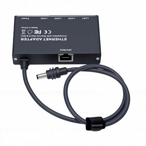 Adaptador Ethernet para conectar 4 dispositivos a Gen3 Mini divisor de red estable para caravanas 3