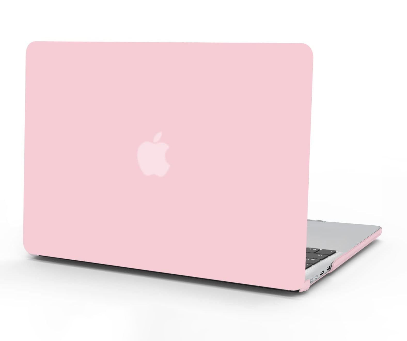 Dl3 Mobilak Compatible with MacBook Air 13 inch Case 2018-2022 Release, Plastic Hard Shell Cover (Baby Pink)