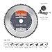 TWIN-TOWN 14-Inch 66 Teeth Dry Cut Mlid Steel and Ferrous Metal Cermet Saw Blade with 1-Inch Arbor