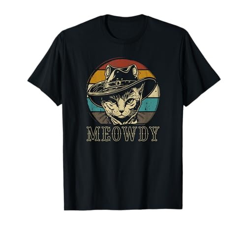 Meowdy Texas Cat Meme - Música country Camiseta
