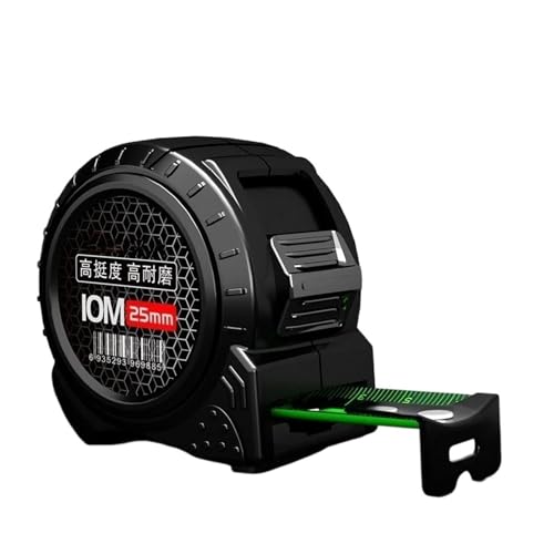 Self Locking Fluorescent Steel Tape Measure Tool Meter Ruler(7.5M25MM)
