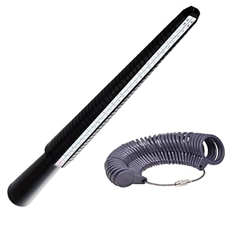 Royaume-Uni Britanique Bague & Gris Doigt Calibreur Mesureur Outil Coller Jauge Taille A-Z+5 27 Pièces Cover