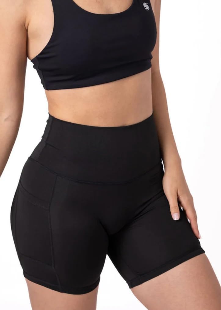 Women’s Fitted Shorts – High-Waist Athletic Shorts for Gym, Yoga, Casual Activewear, Stretch, Comfortable Fit